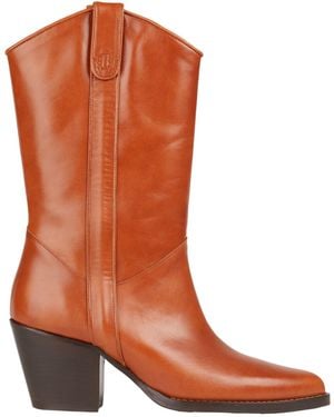 Maje Ankle Boots - Brown
