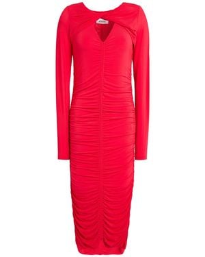 Isabel Marant Midi Dress Viscose, Elastane - Red