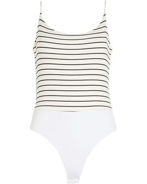 ViCOLO Bodysuit Viscose, Elastane - White