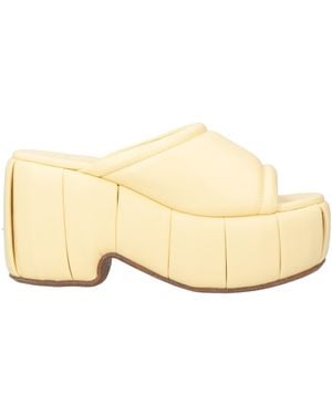 THEMOIRÈ Sandals Synthetisches Material - Natural