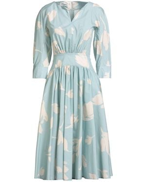 MEIMEIJ Sky Midi Dress Cotton - Blue