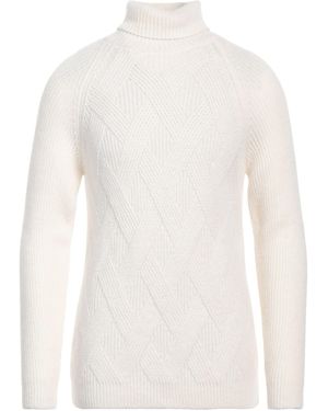 Peserico Rollkragenpullover - Weiß