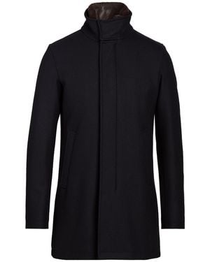 Herno Coat Virgin Wool, Polyamide - Blue