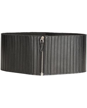 Alaïa Belt Calfskin - Gray