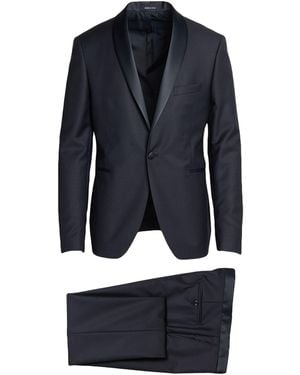 Tagliatore Suit Virgin Wool - Blue