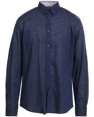 Paul & Shark Shirt Cotton - Blue