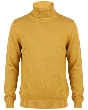 Gran Sasso Rollkragenpullover - Gelb