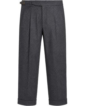 Berwich Charcoal Pants Wool, Polyamide, Polyester - Gray