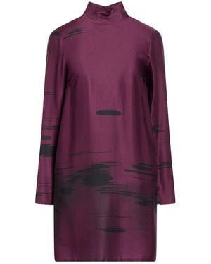 Suoli Mini Dress Viscose - Purple