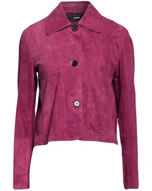 Arma Jacket Goat Skin - Red
