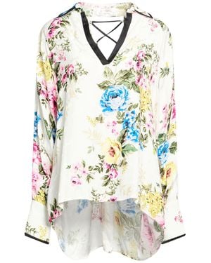 Blugirl Blumarine Top Viscose, Polyester - White