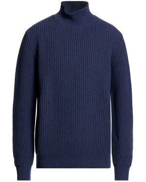 Kangra Turtleneck Wool, Cashmere - Blue