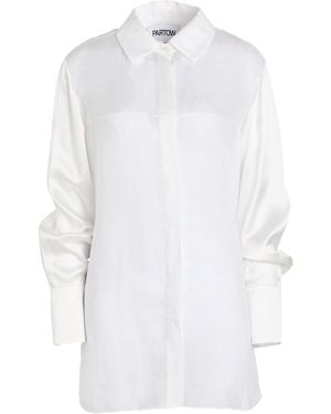 Partow Shirt Ramie, Silk - White