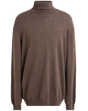 Gran Sasso Turtlenecks - Brown