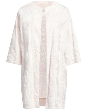 Whyci Ivory Cardigan Cotton - White