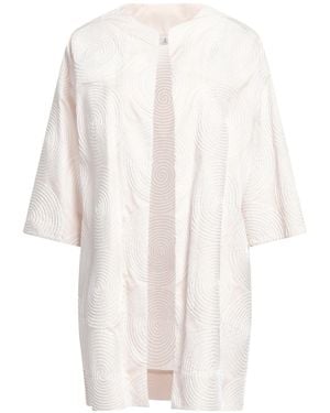 Whyci Ivory Cardigan Cotton - White