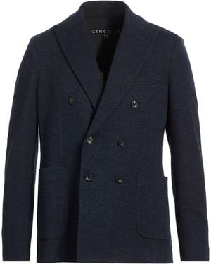 Circolo 1901 Blazer Virgin Wool, Cotton - Blue