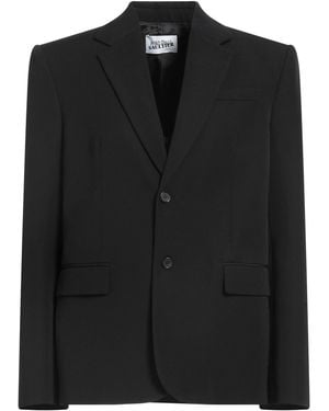 Jean Paul Gaultier Blazer Wool - Black