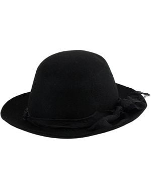 Ann Demeulemeester Hat Wool - Black