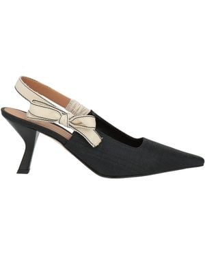 Chantal 1962 Pumps Textile Fibers - Black
