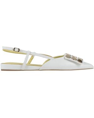 Apepazza Ballet Flats - White