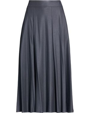 Peserico Midi Skirt Viscose, Wool, Elastane - Blue