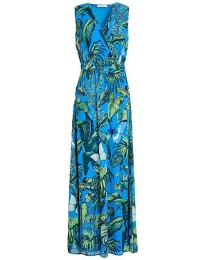 LUCKYLU Milano Maxi Dress - Blue