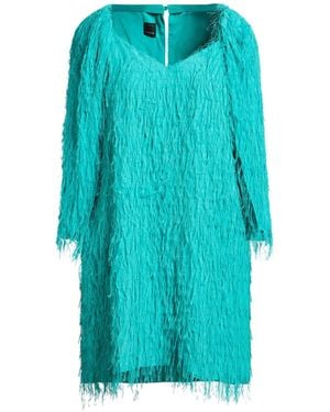 Pinko Mini Dress Acetate, Viscose - Blue