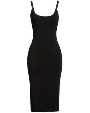 T By Alexander Wang Midi Dress - Black
