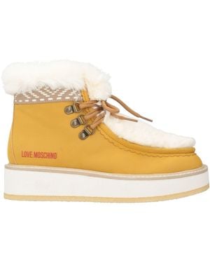 Love Moschino Ankle Boots - Natural