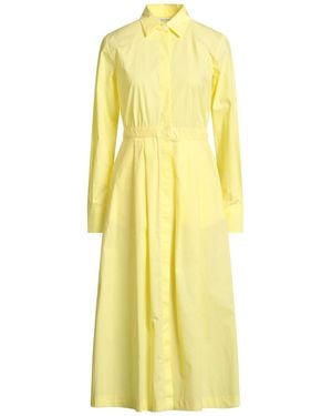 Caliban Midi Dress Cotton, Elastane - Yellow