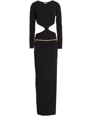 Elisabetta Franchi Maxi Dress - Black