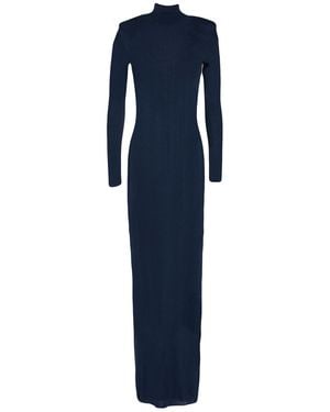 Self-Portrait Maxi-Kleid - Blau