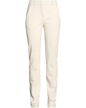 Sportmax Trousers Viscose, Polyamide, Elastane - Natural