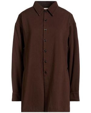 Lemaire Shirt Cotton - Brown
