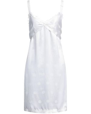 Burberry Midi Dress Cupro - White