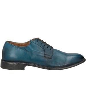 Moma Lace-Up Shoes - Blue