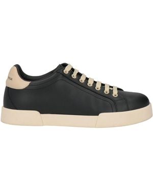Dolce & Gabbana Trainers Calfskin, Lambskin - Black