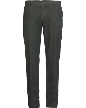 Trussardi Dark Pants Cotton, Elastane - Gray
