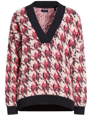 GANT Jumper Synthetic Fibres, Wool, Alpaca Wool, Cotton, Cashmere - Red