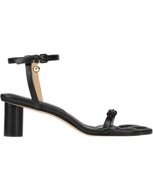 JW Anderson Sandals Leather - Black