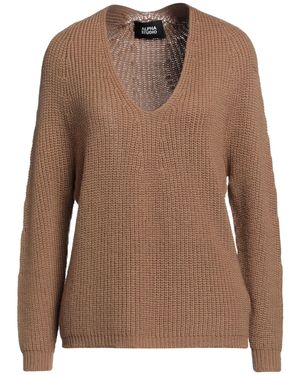 Alpha Studio Pullover - Marrone
