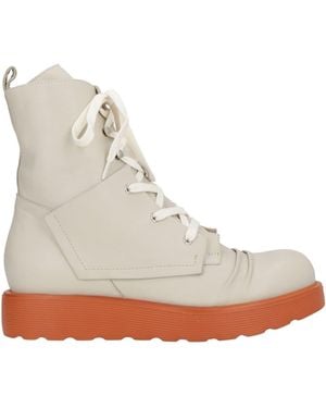 Ixos Ankle Boots Leather - Natural