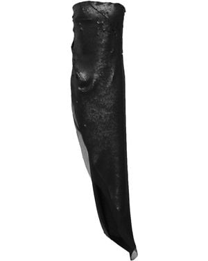 Rick Owens Top Silk, Polyamide, Elastane, Cotton, Polyester - Black