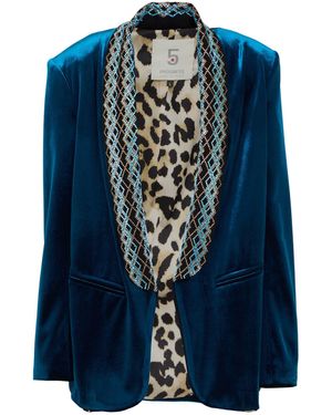 5 PROGRESS Blazer Pes, Elastane - Blue