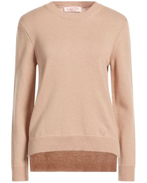 Valentino Garavani Jumper Cashmere, Viscose - Natural