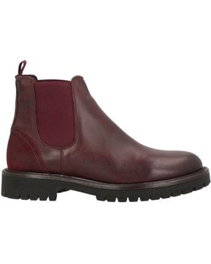 Exton Botines De Caña Alta - Morado