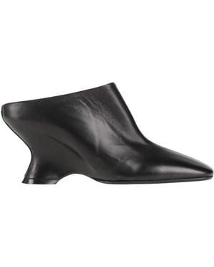 Dries Van Noten Mules & Clogs Leather - Black