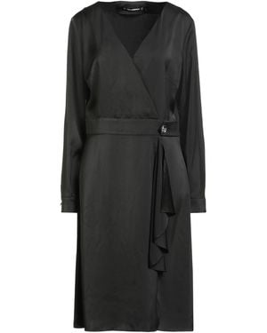 KARL LAGERFELD Midi Dress - Black