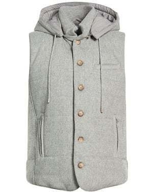 Gran Sasso Vest Virgin Wool - Gray